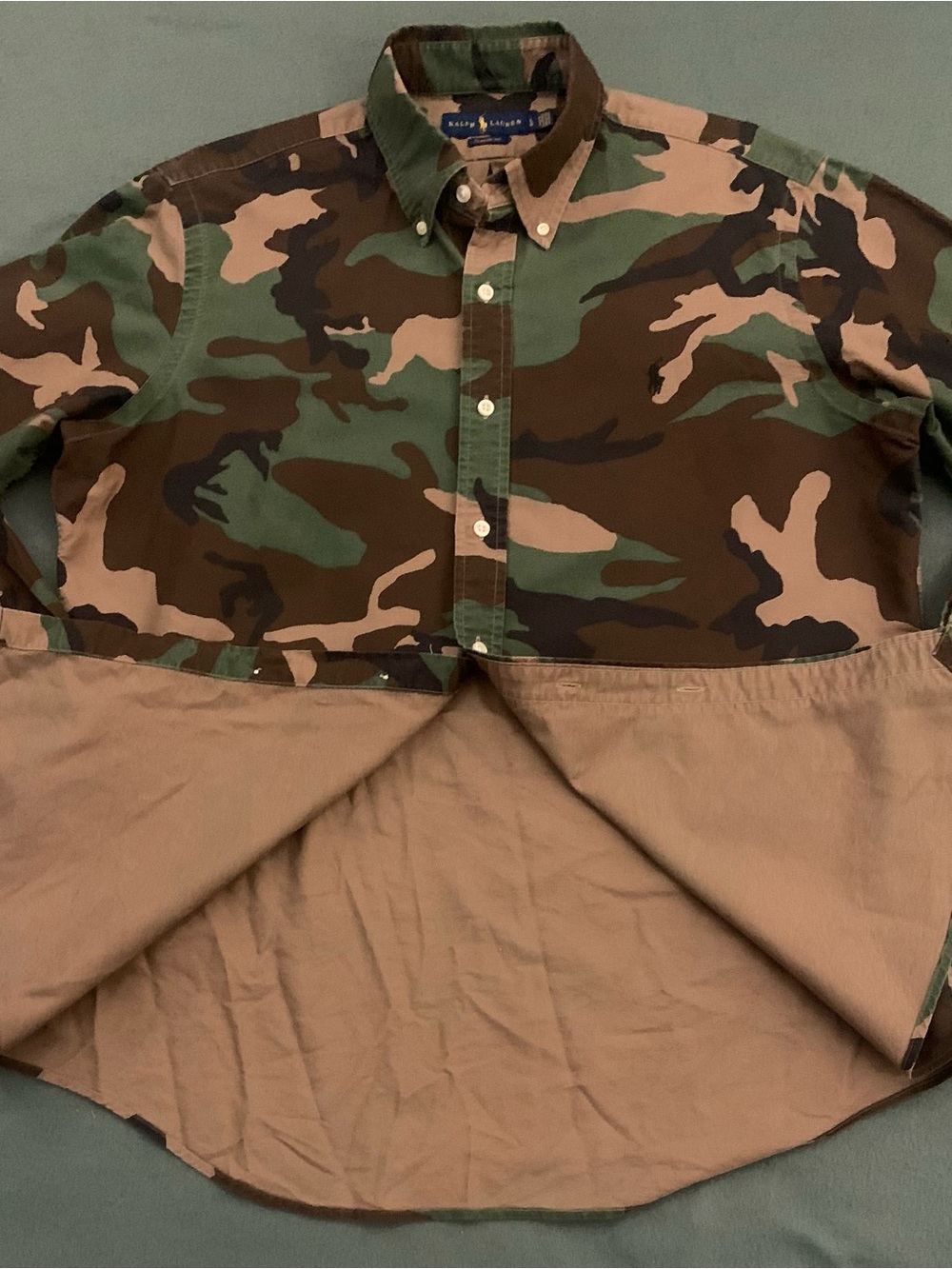 RALPH LAUREN LS Heavy Cotton Lined Classic Fit Outdoor Shirt